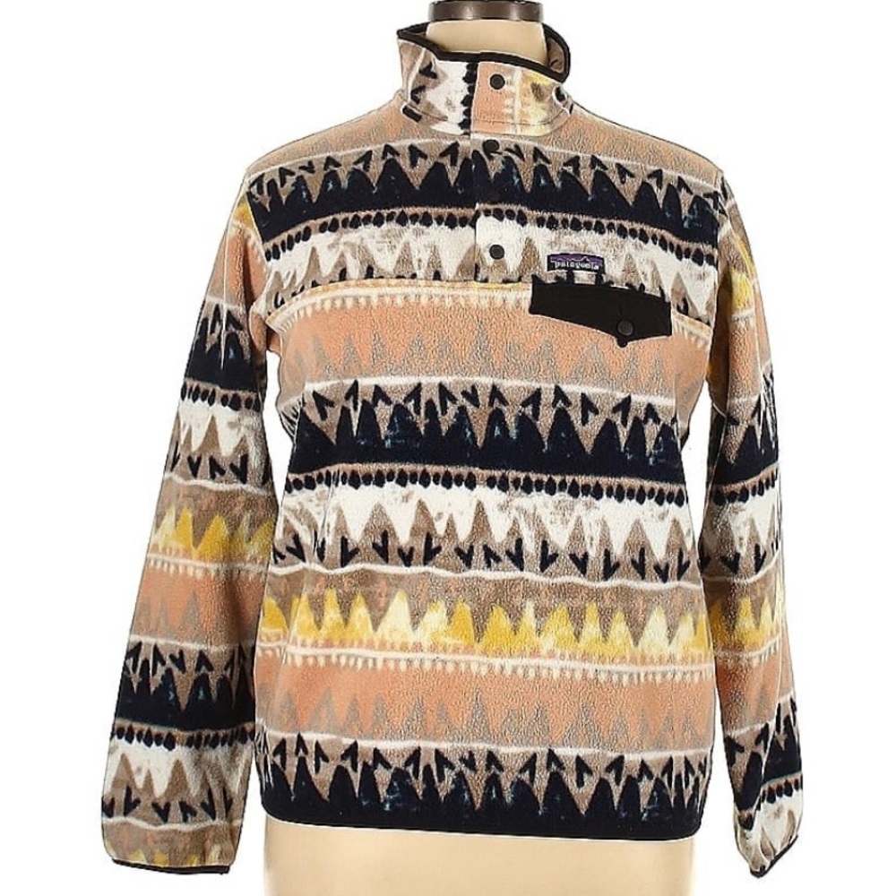 Patagonia fleece synchilla snap-t pullover